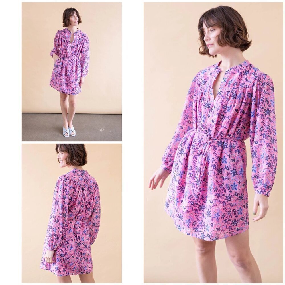 💕XIRINA💕 Bellamy Henley Mini Dress ~ Sweet Vines Medium M NWT